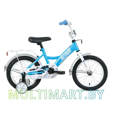 Детский велосипед Altair Kids 14 (голубой/белый, 2020)